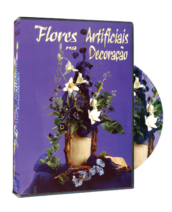 DVD FLORES ARTIFICIAIS NA DECORA��O 